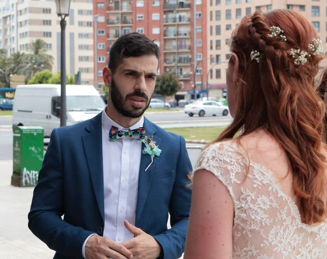 fotografía pareja boda