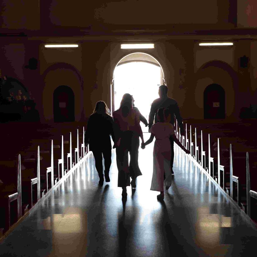 fotografía con personas